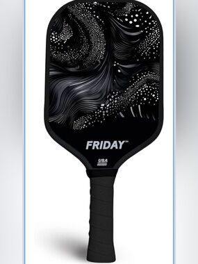 Friday Pickleball Paddle, USA Pickleball Approved, Durable Carbon
